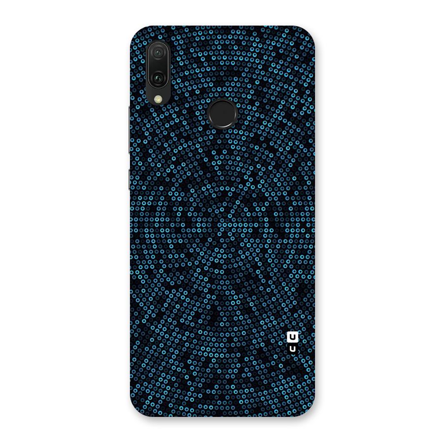 Blue Disco Lights Back Case for Huawei Y9 (2019)