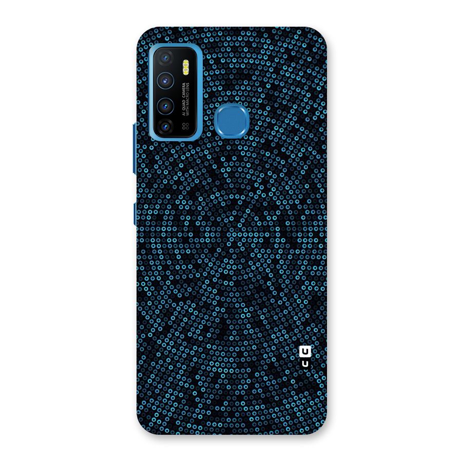 Blue Disco Lights Back Case for Infinix Hot 9