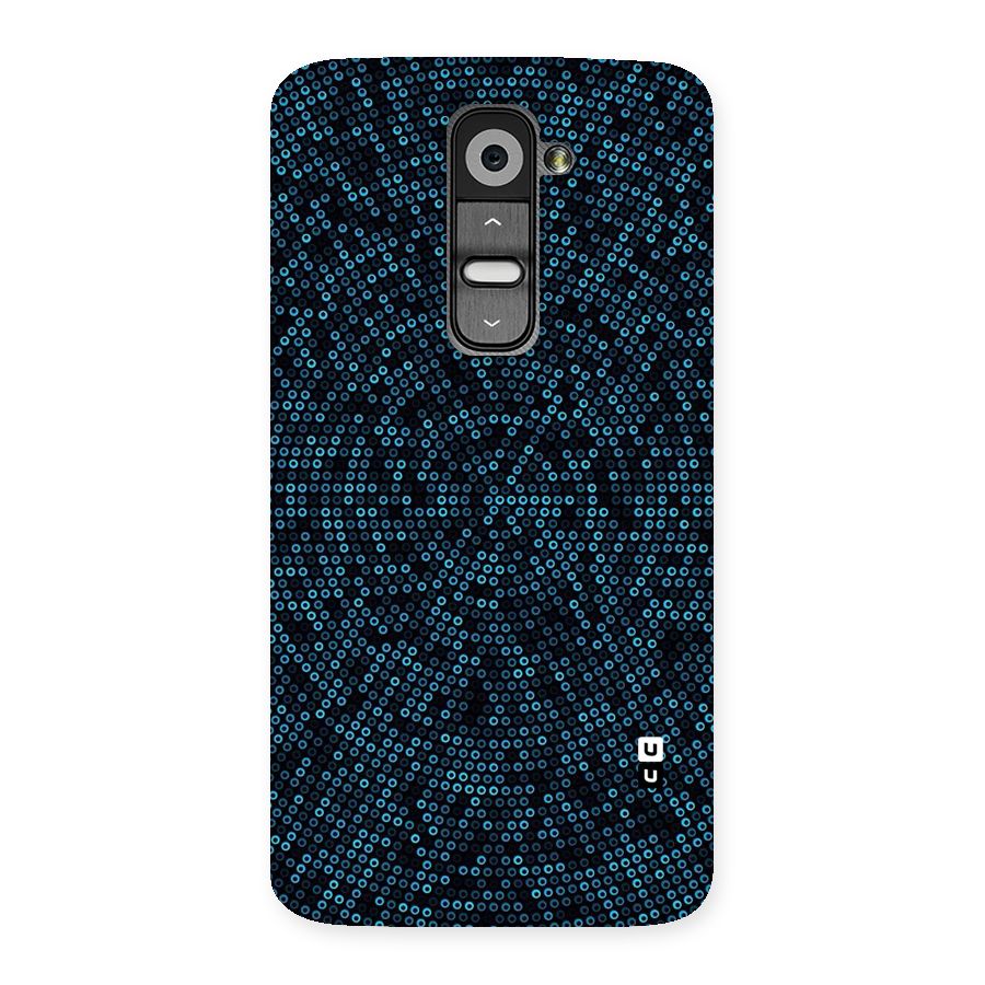 Blue Disco Lights Back Case for LG G2