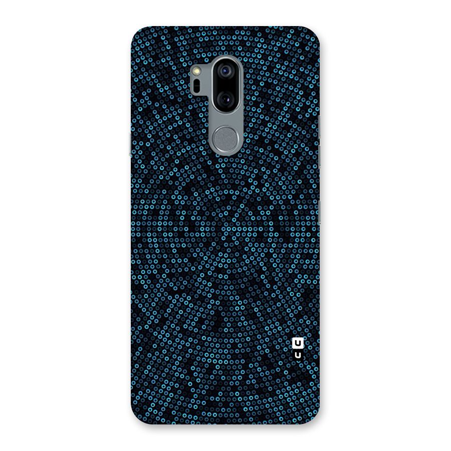Blue Disco Lights Back Case for LG G7