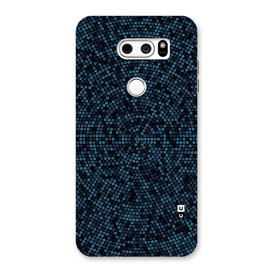Blue Disco Lights Back Case for LG V30
