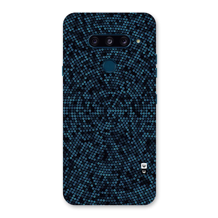 Blue Disco Lights Back Case for LG  V40 ThinQ