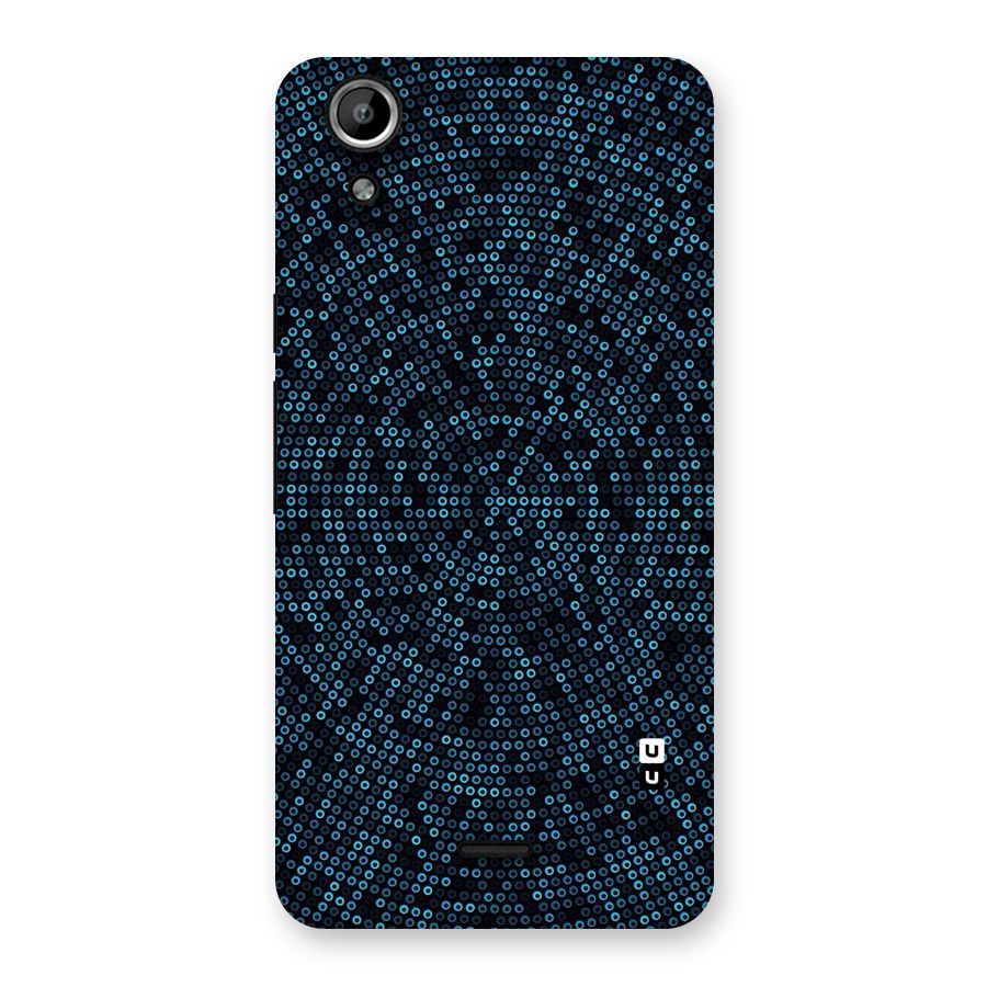Blue Disco Lights Back Case for Micromax Canvas Selfie Lens Q345