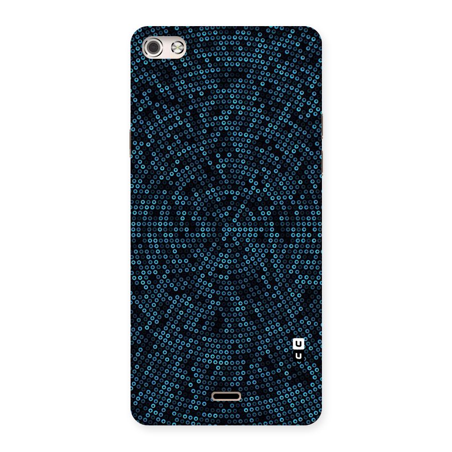 Blue Disco Lights Back Case for Micromax Canvas Silver 5
