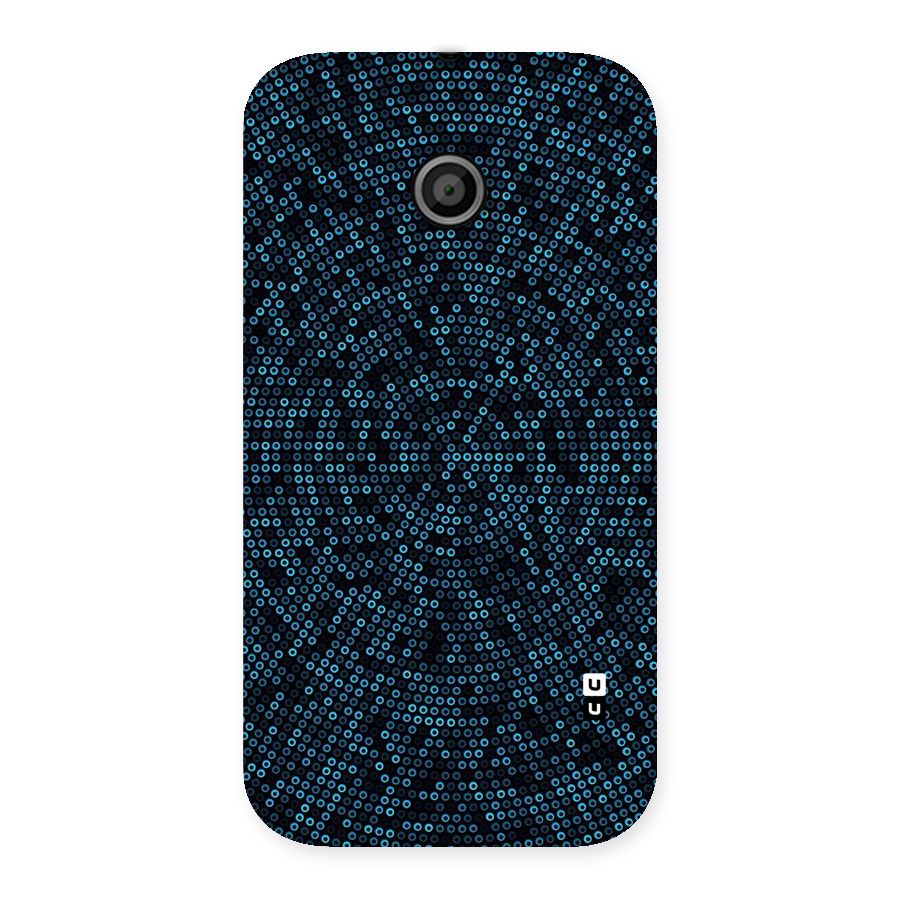 Blue Disco Lights Back Case for Moto E