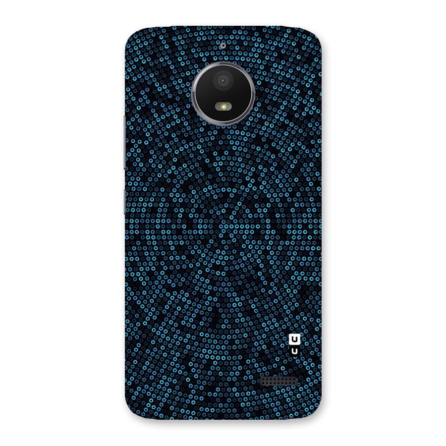 Blue Disco Lights Back Case for Moto E4
