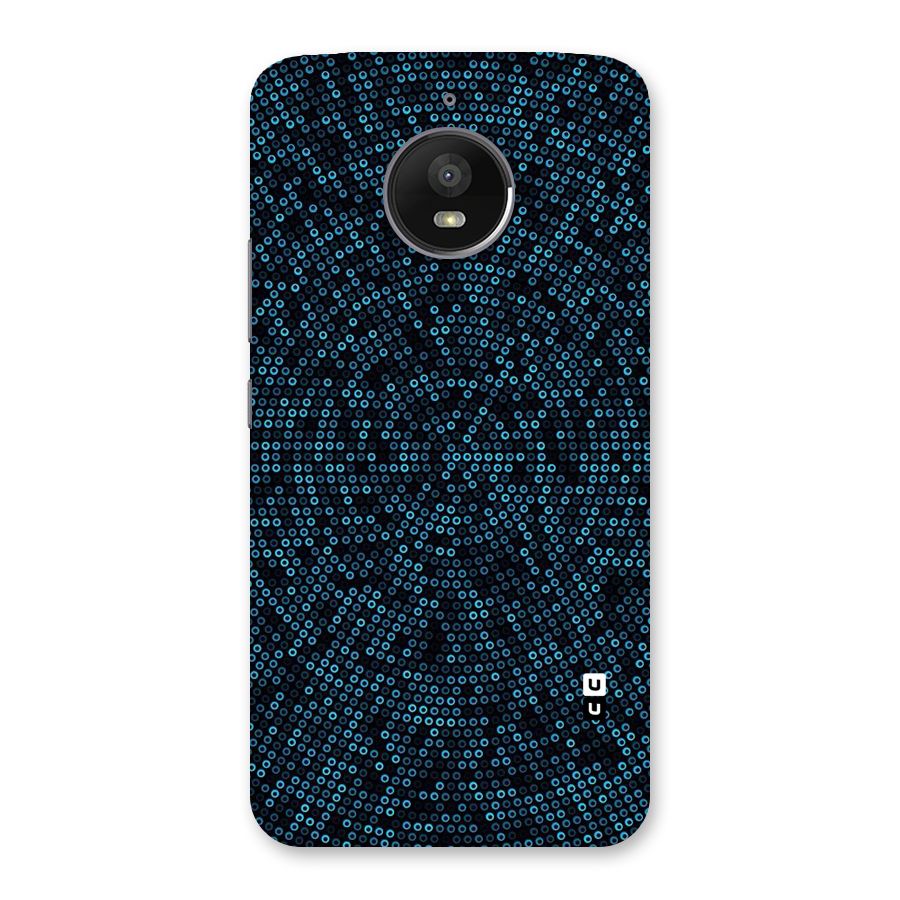 Blue Disco Lights Back Case for Moto E4 Plus