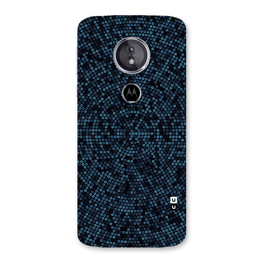 Blue Disco Lights Back Case for Moto E5