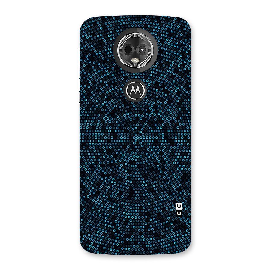 Blue Disco Lights Back Case for Moto E5 Plus