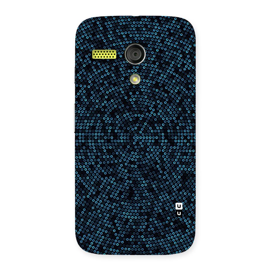 Blue Disco Lights Back Case for Moto G
