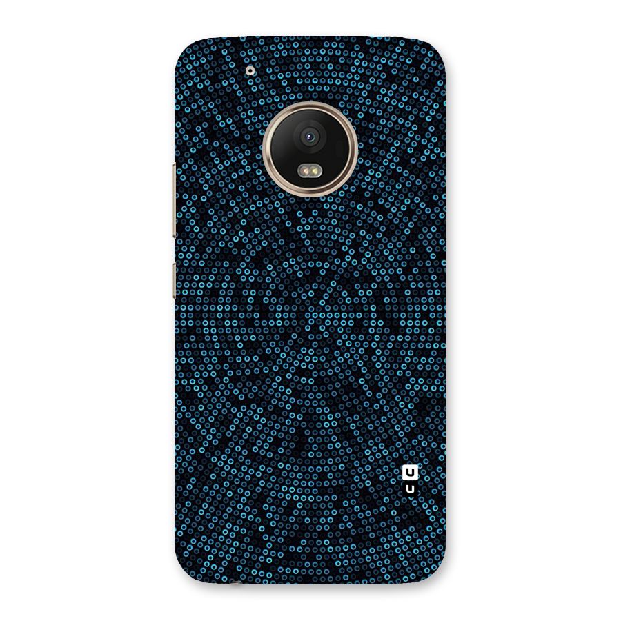 Blue Disco Lights Back Case for Moto G5 Plus