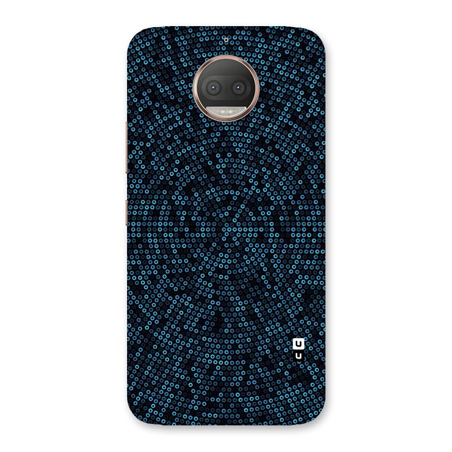 Blue Disco Lights Back Case for Moto G5s Plus