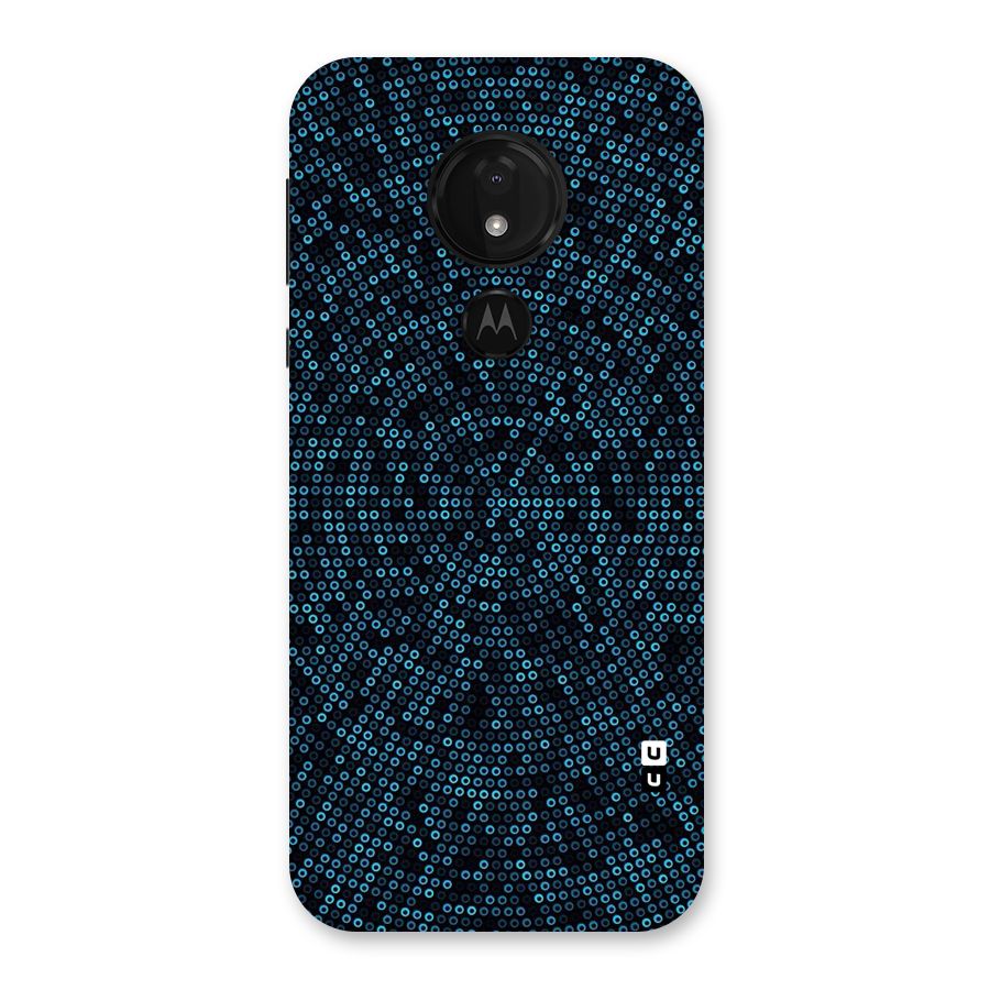 Blue Disco Lights Back Case for Moto G7 Power