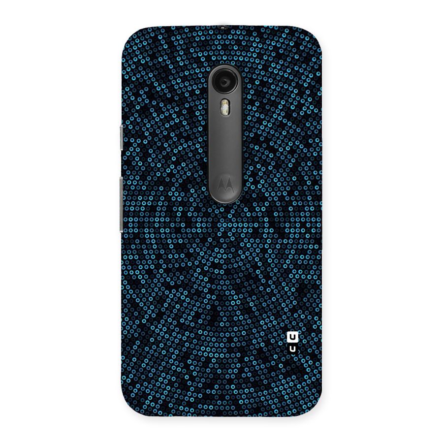 Blue Disco Lights Back Case for Moto G Turbo