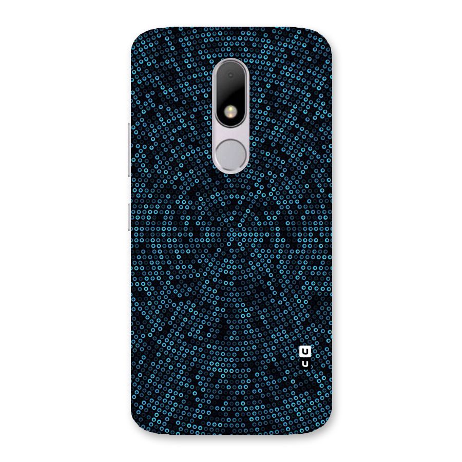 Blue Disco Lights Back Case for Moto M