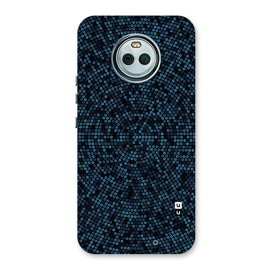 Blue Disco Lights Back Case for Moto X4