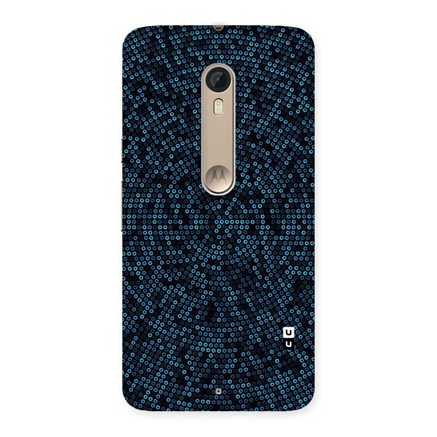 Blue Disco Lights Back Case for Motorola Moto X Style