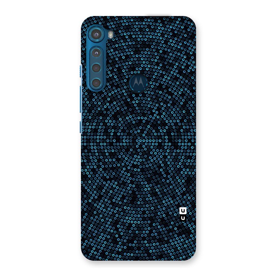 Blue Disco Lights Back Case for Motorola One Fusion Plus
