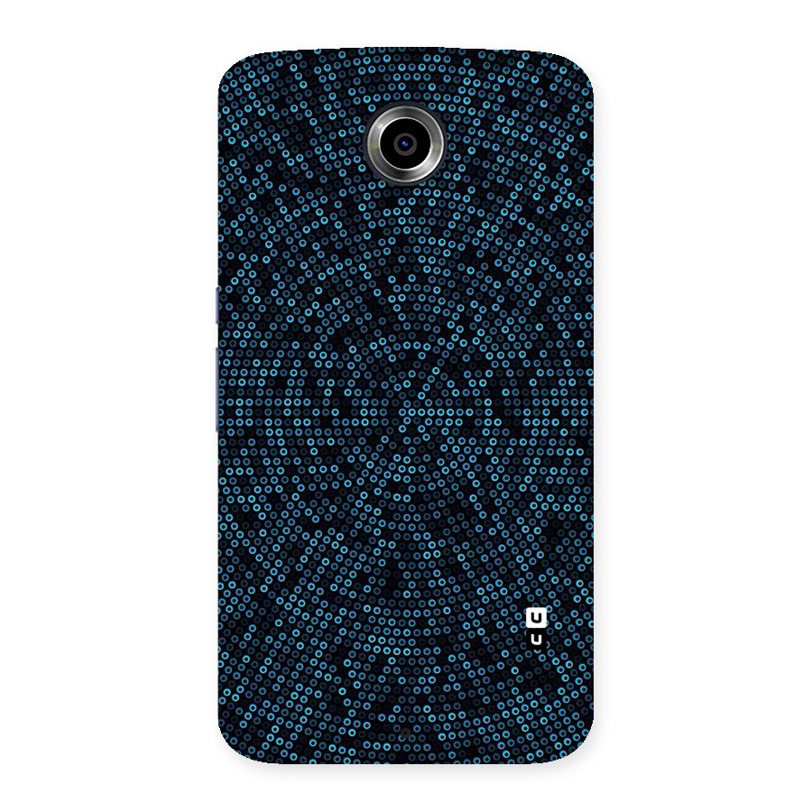 Blue Disco Lights Back Case for Nexsus 6