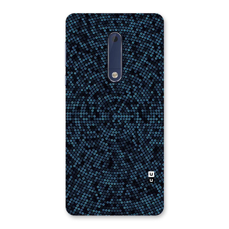 Blue Disco Lights Back Case for Nokia 5