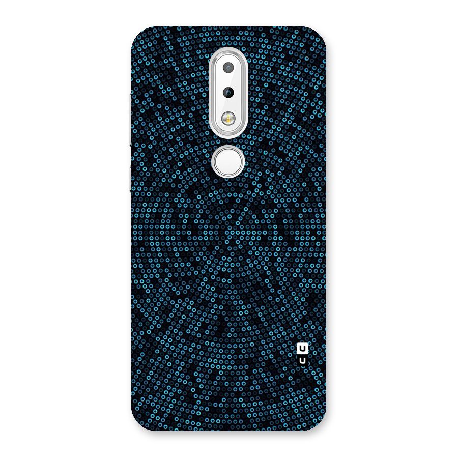 Blue Disco Lights Back Case for Nokia 6.1 Plus
