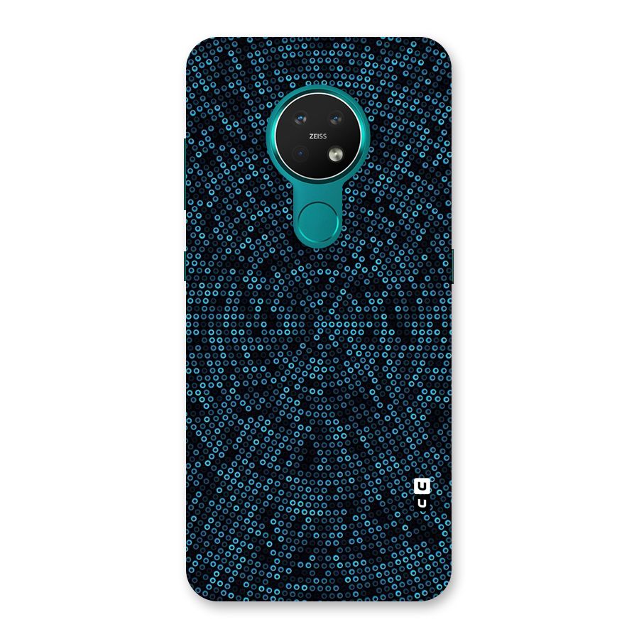 Blue Disco Lights Back Case for Nokia 7.2