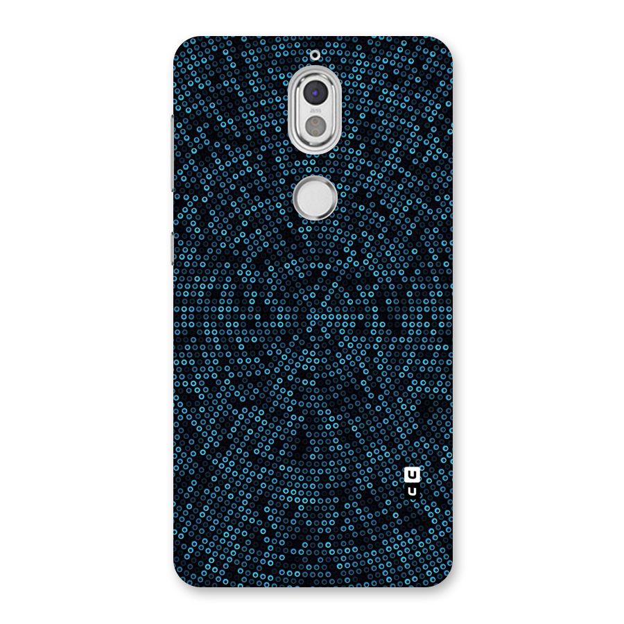 Blue Disco Lights Back Case for Nokia 7
