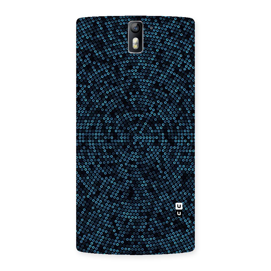 Blue Disco Lights Back Case for One Plus One