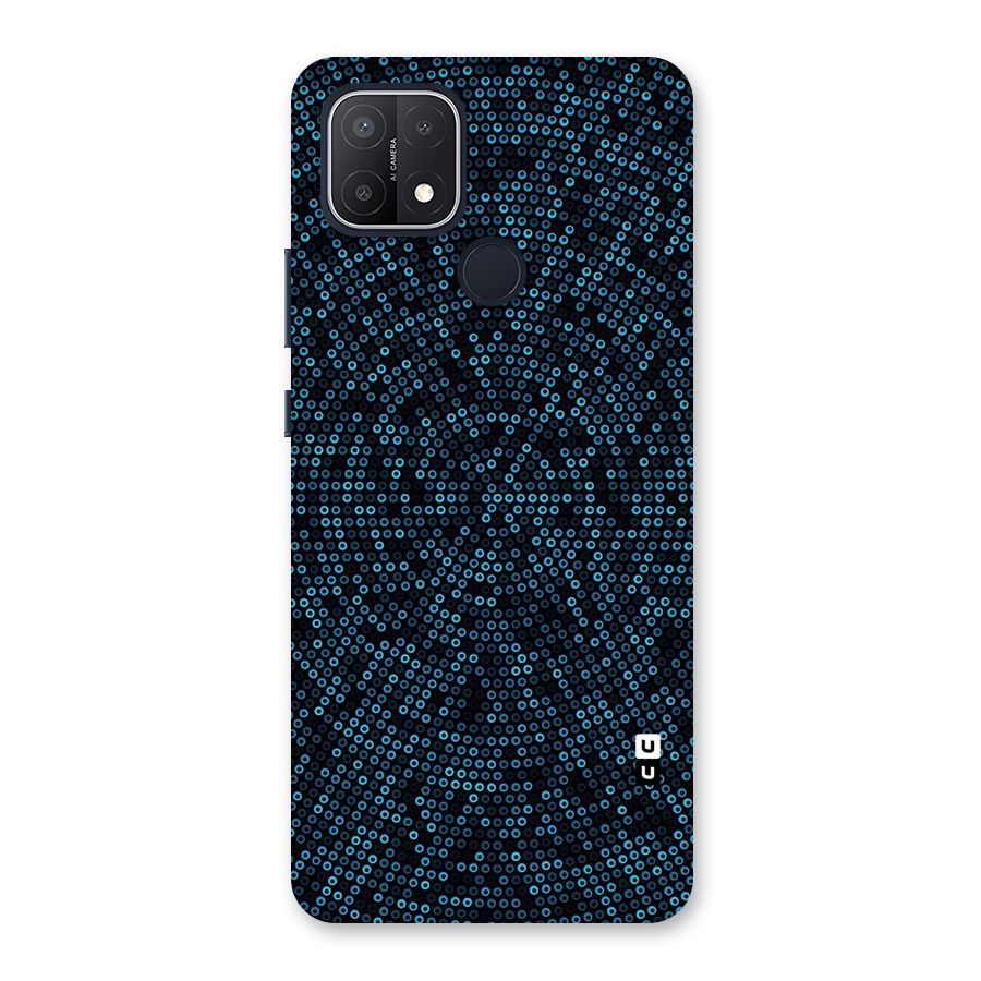 Blue Disco Lights Back Case for Oppo A15