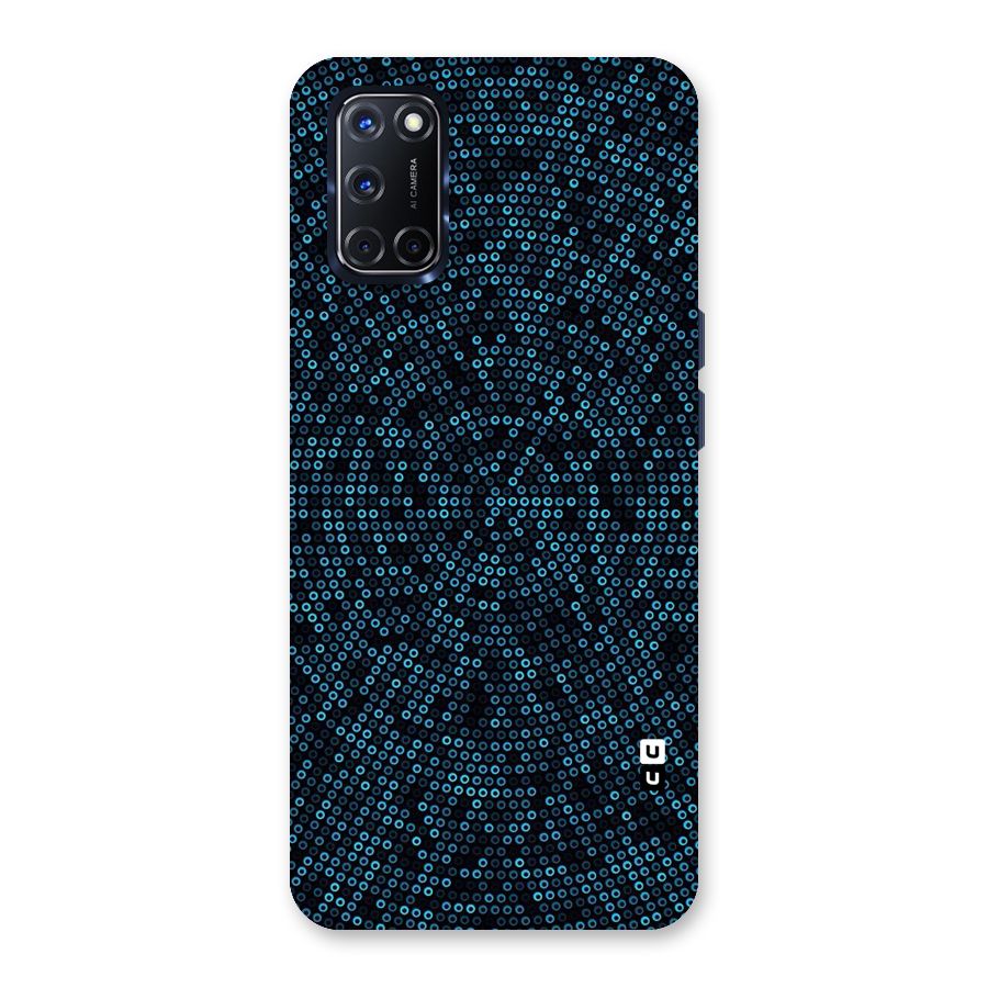 Blue Disco Lights Back Case for Oppo A52
