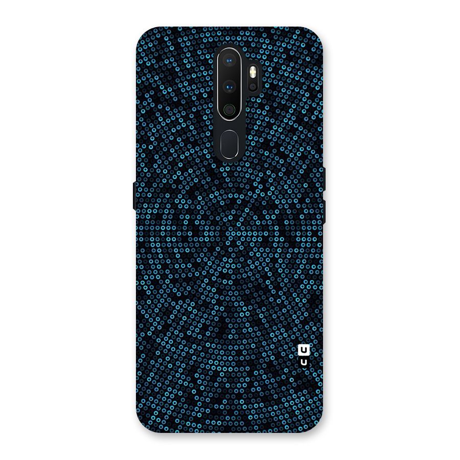 Blue Disco Lights Back Case for Oppo A5 (2020)