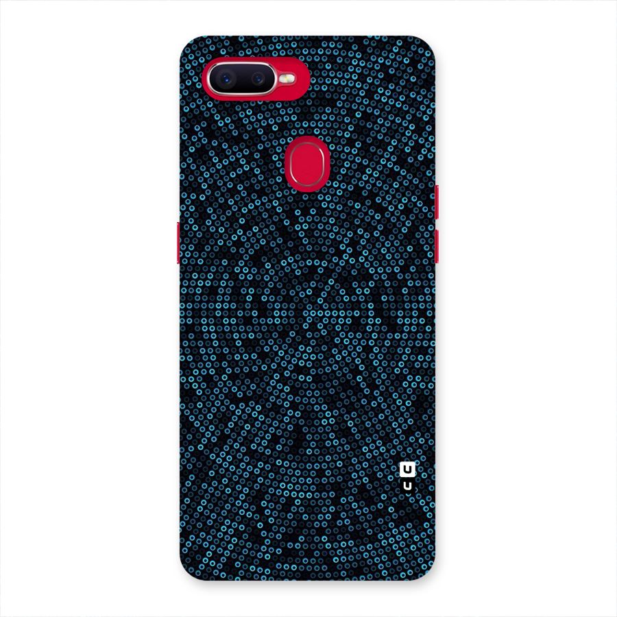 Blue Disco Lights Back Case for Oppo F9 Pro