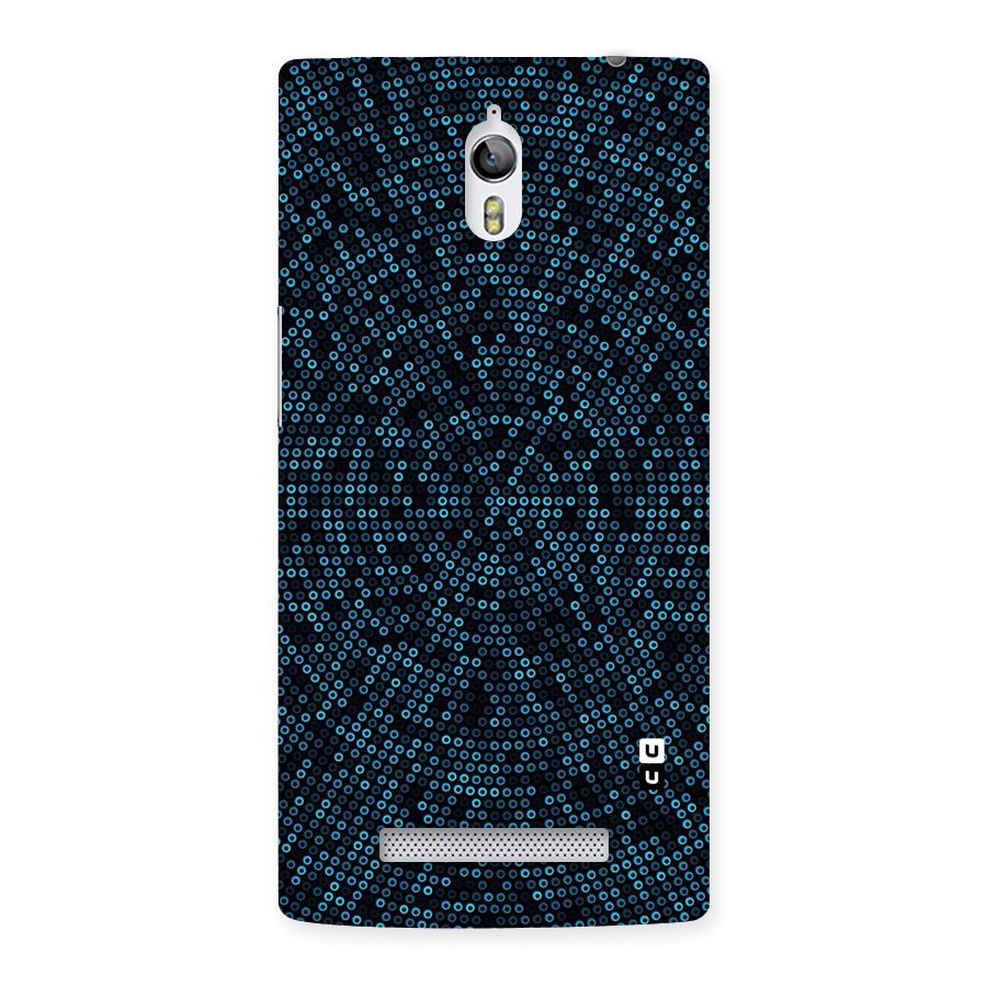 Blue Disco Lights Back Case for Oppo Find 7