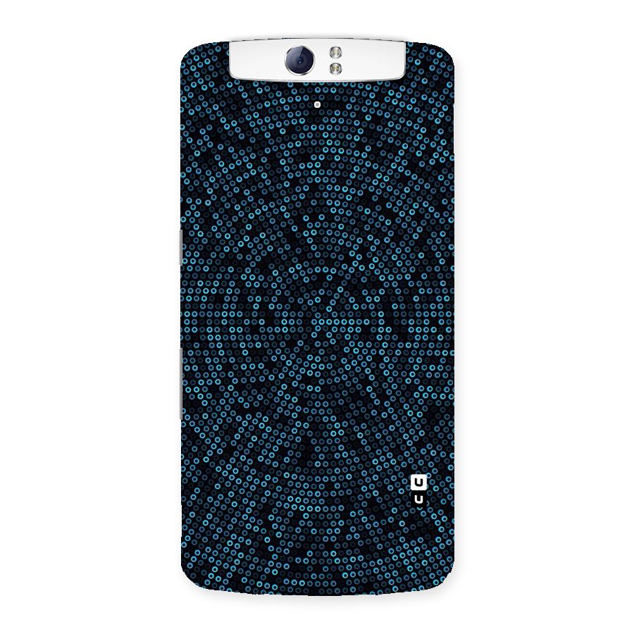 Blue Disco Lights Back Case for Oppo N1