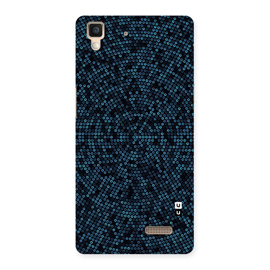 Blue Disco Lights Back Case for Oppo R7