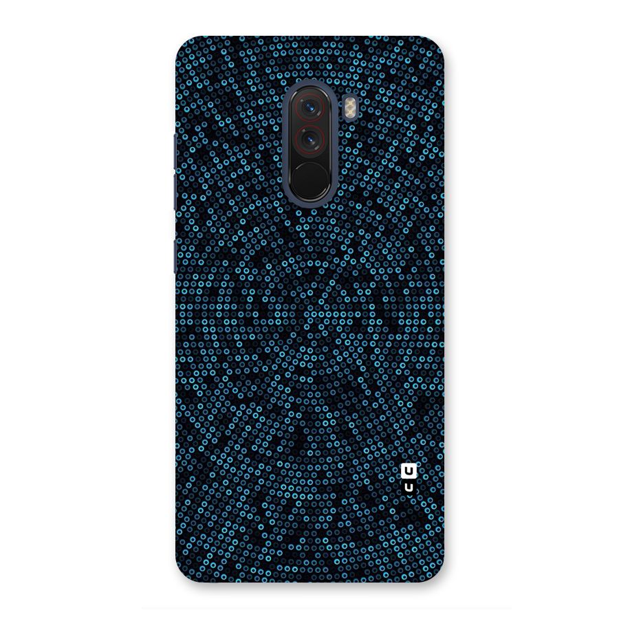 Blue Disco Lights Back Case for Poco F1