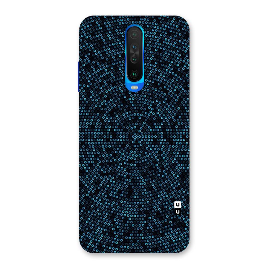 Blue Disco Lights Back Case for Poco X2