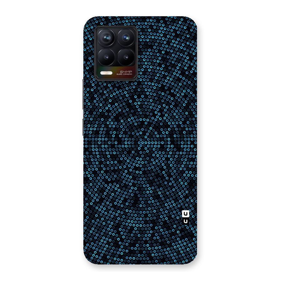 Blue Disco Lights Back Case for Realme 8