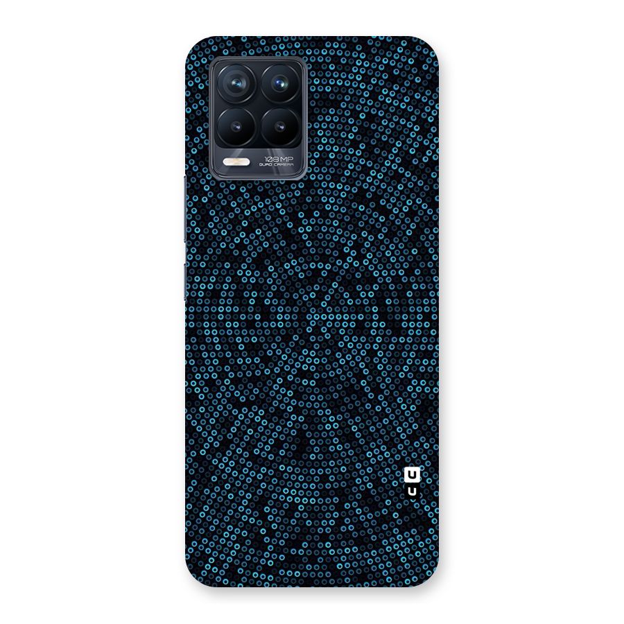 Blue Disco Lights Back Case for Realme 8 Pro