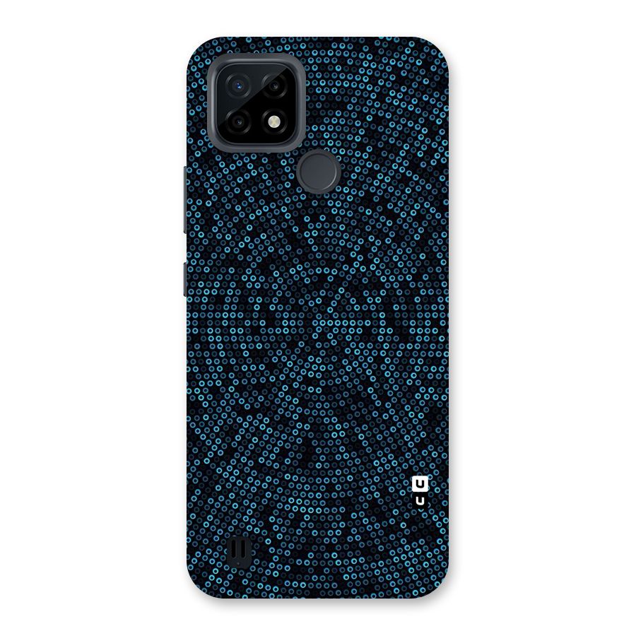 Blue Disco Lights Back Case for Realme C21