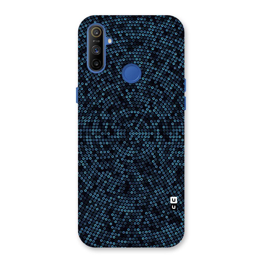 Blue Disco Lights Back Case for Realme Narzo 10A