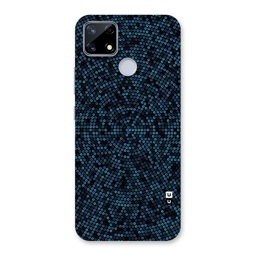 Blue Disco Lights Back Case for Realme Narzo 20