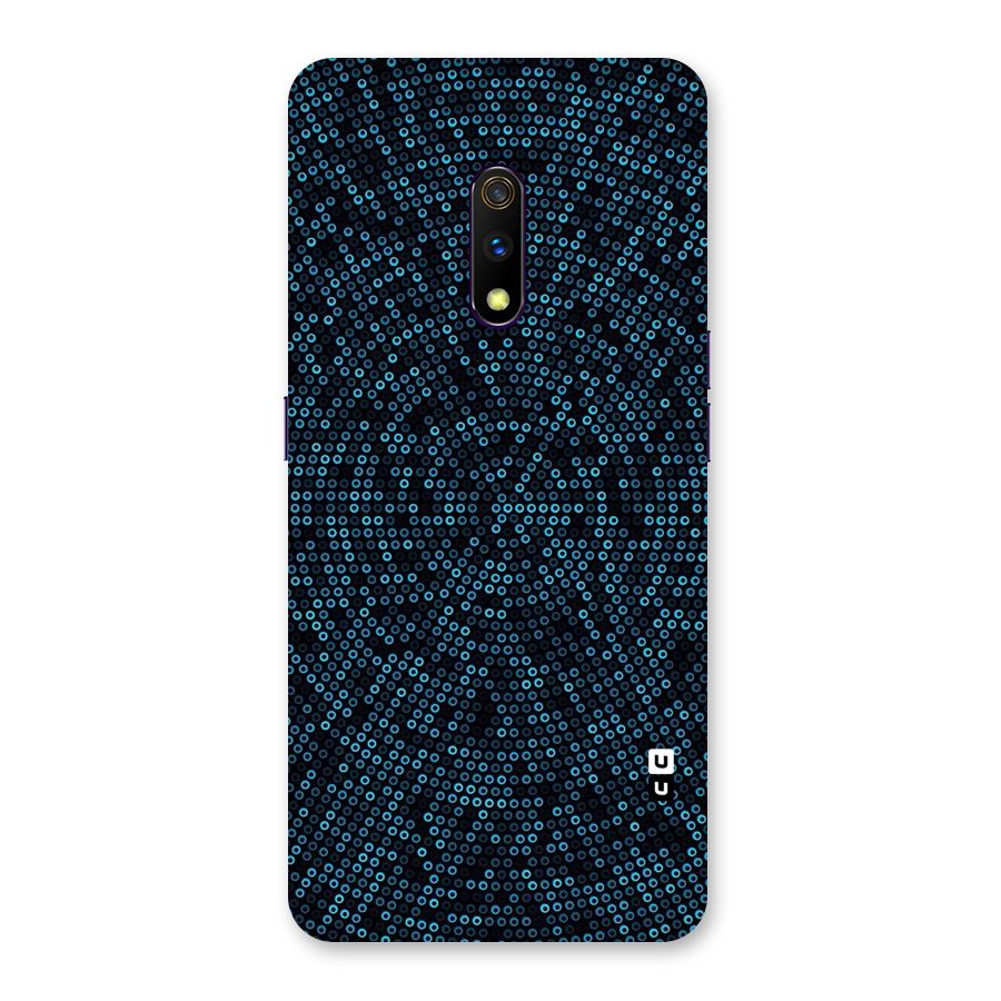 Blue Disco Lights Back Case for Realme X