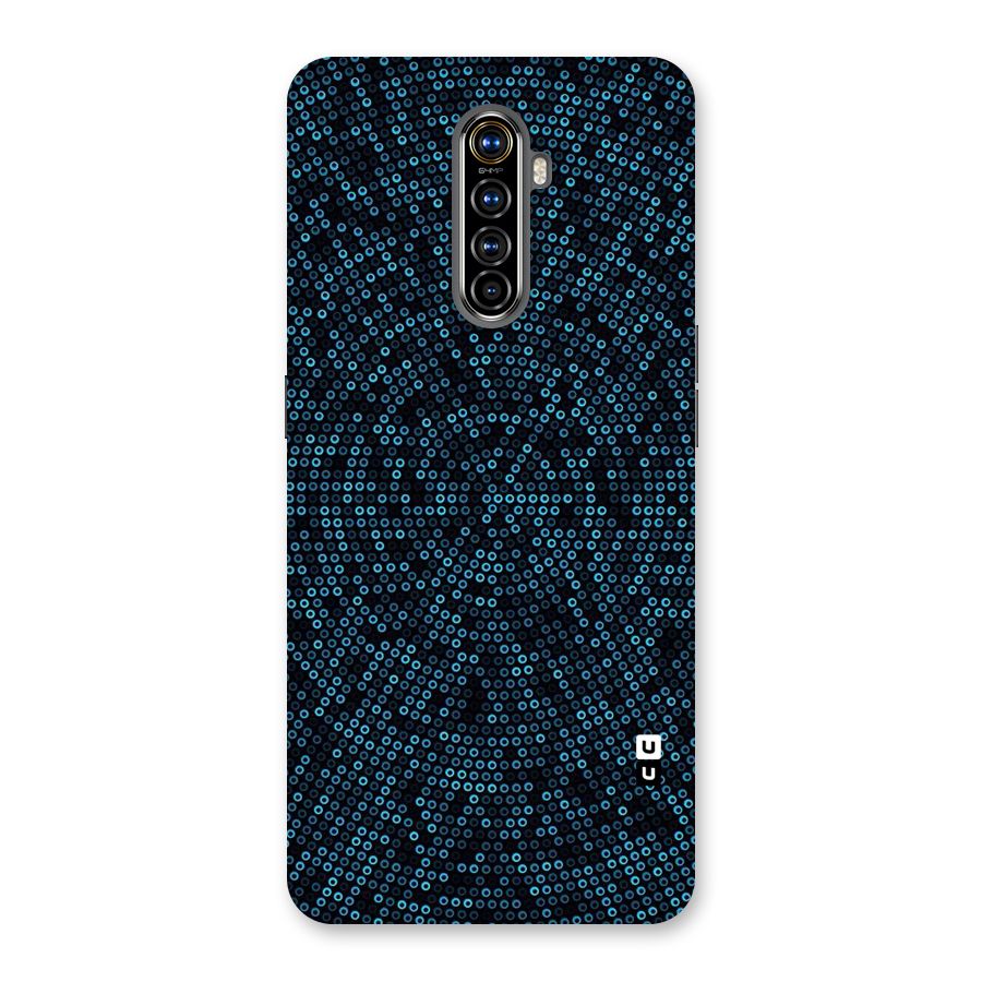 Blue Disco Lights Back Case for Realme X2 Pro