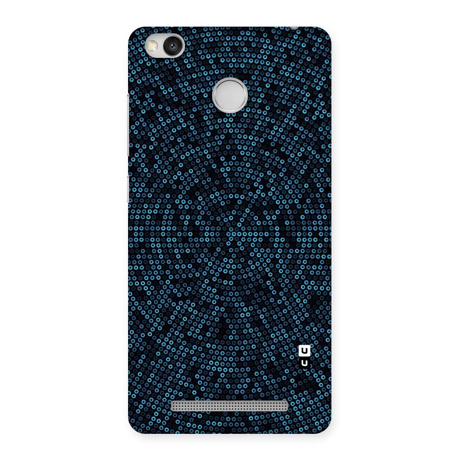 Blue Disco Lights Back Case for Redmi 3S Prime