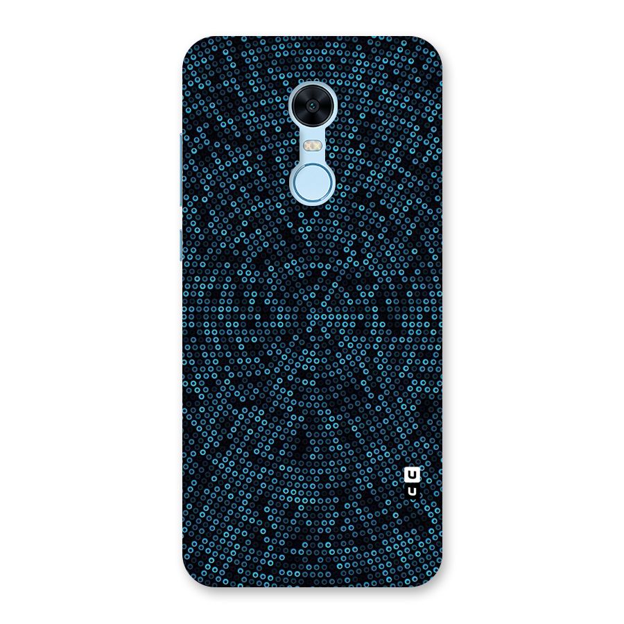 Blue Disco Lights Back Case for Redmi Note 5