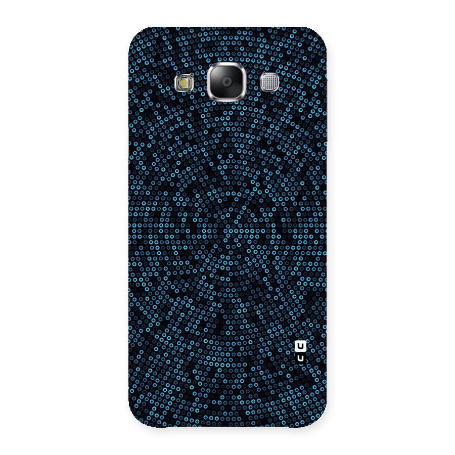Blue Disco Lights Back Case for Samsung Galaxy E5