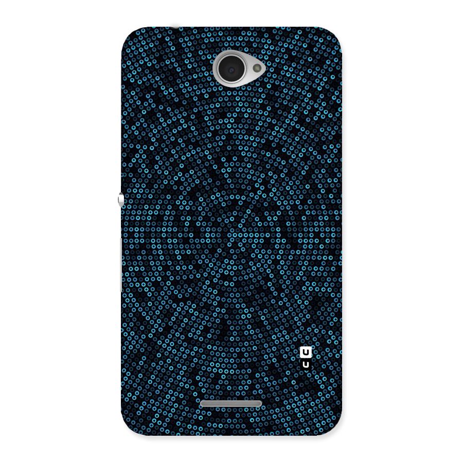 Blue Disco Lights Back Case for Sony Xperia E4