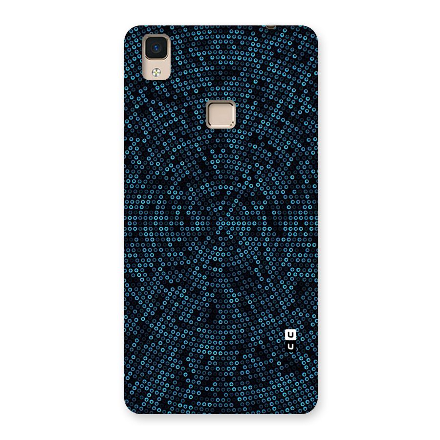 Blue Disco Lights Back Case for V3 Max