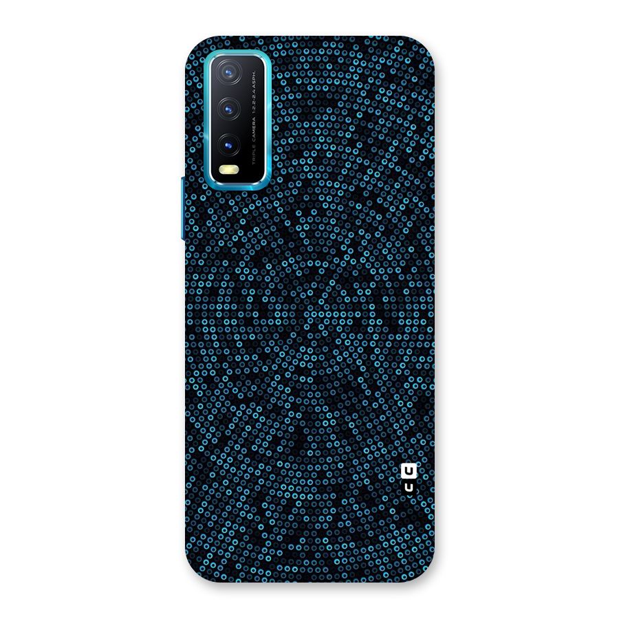 Blue Disco Lights Back Case for Vivo Y20G